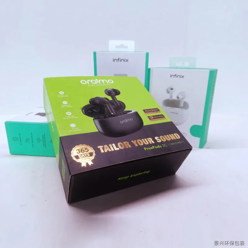 Series cartons for watch and earbuds