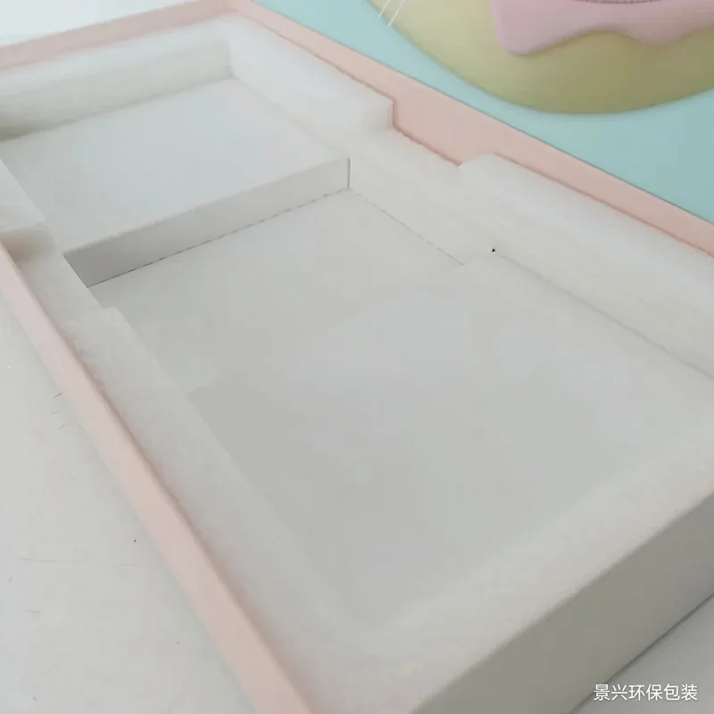 Carton with printed keyboard layout