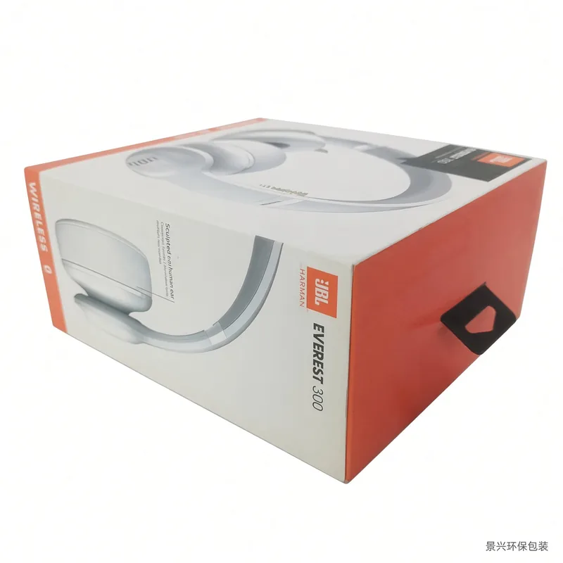Flip carton with foam headband fitment