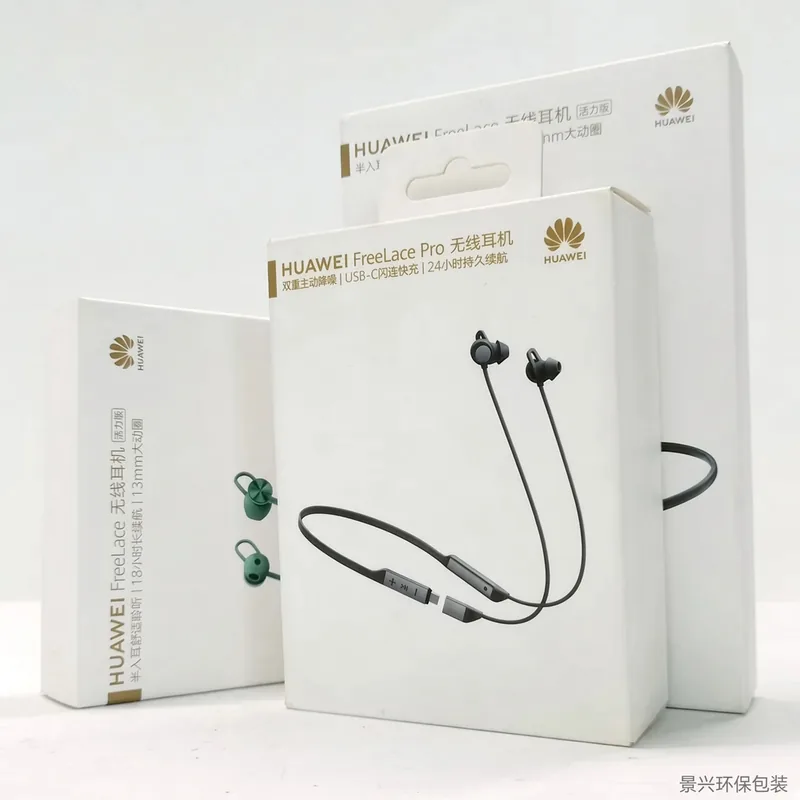 Carton for neckband earphones