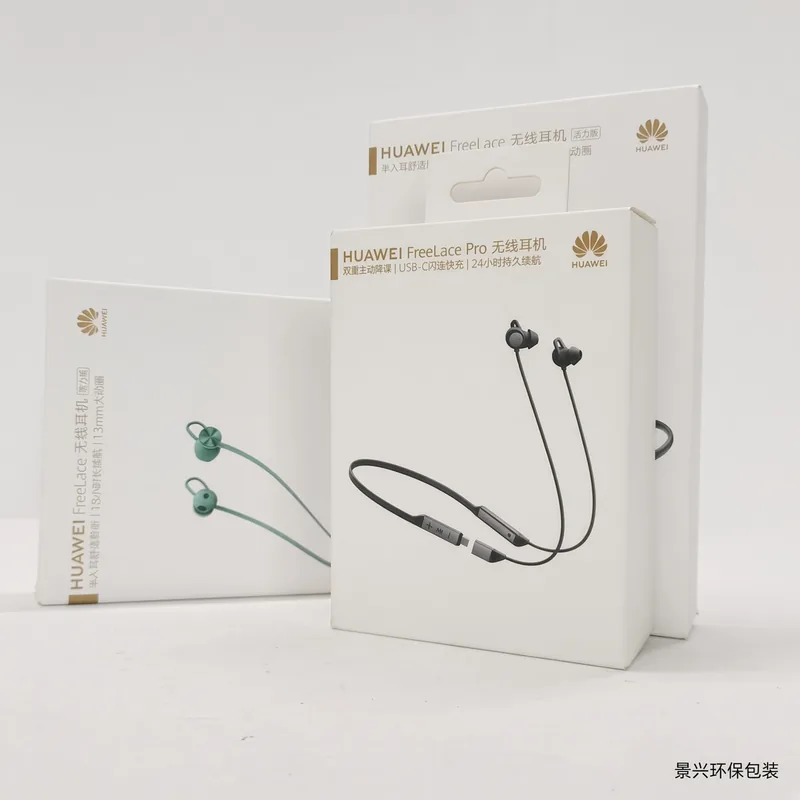 Carton for neckband earphones